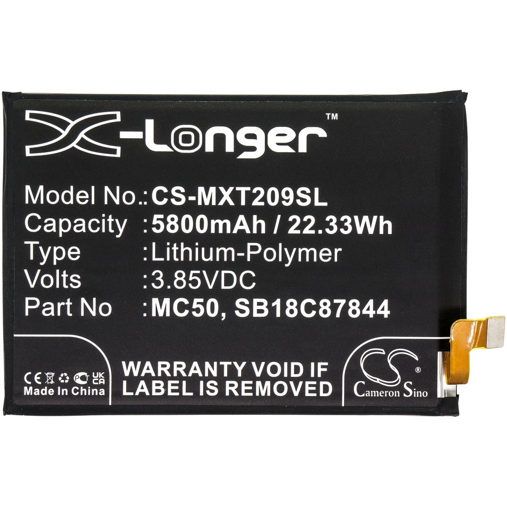 Batterier Ersätter XT2091-4