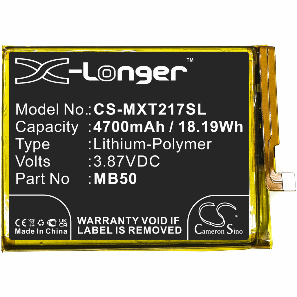 Batterier Ersätter XT2175-1
