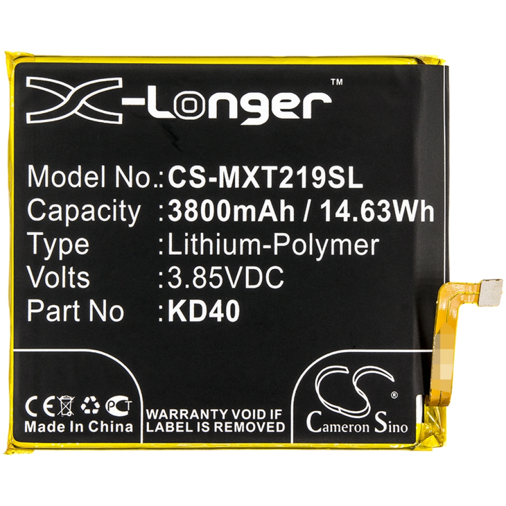 Batterier Ersätter XT2019-2