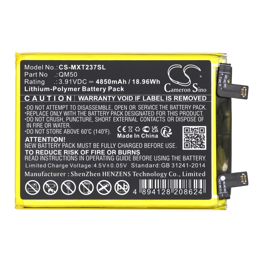 Batterier till mobiltelefoner Motorola CS-MXT237SL