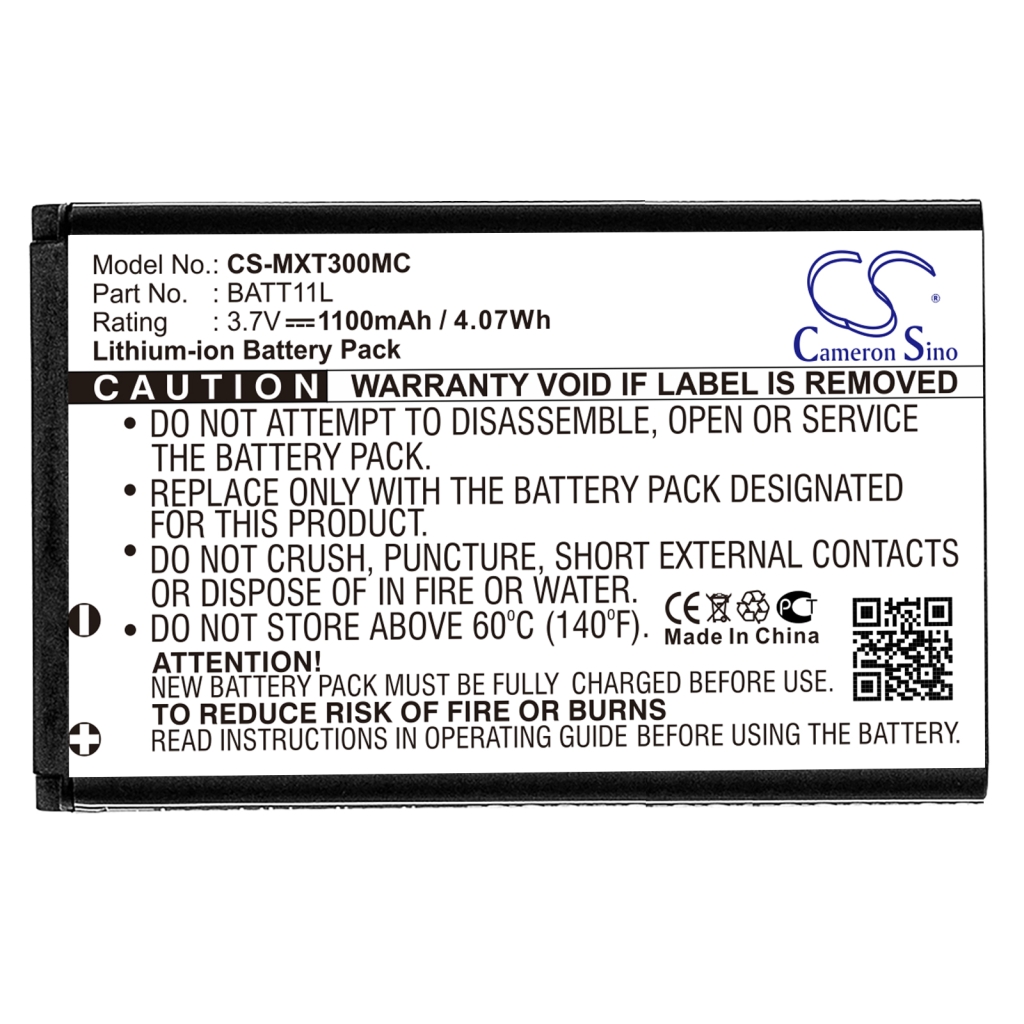 Batterier Ersätter XTA-510