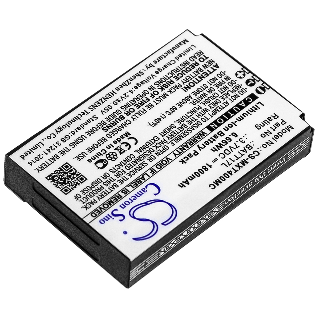 Batterier Ersätter XTC450