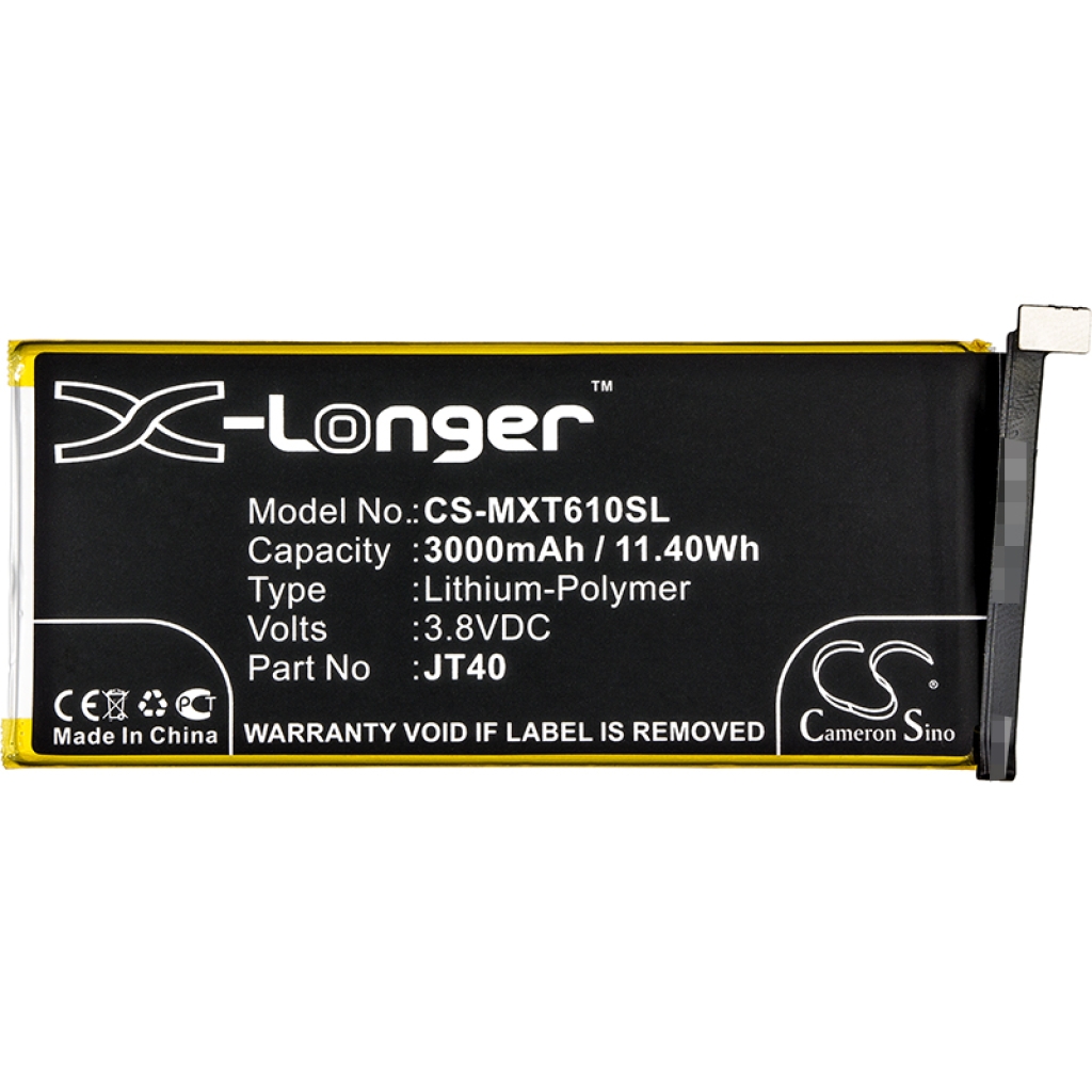 Battery Replaces JT40