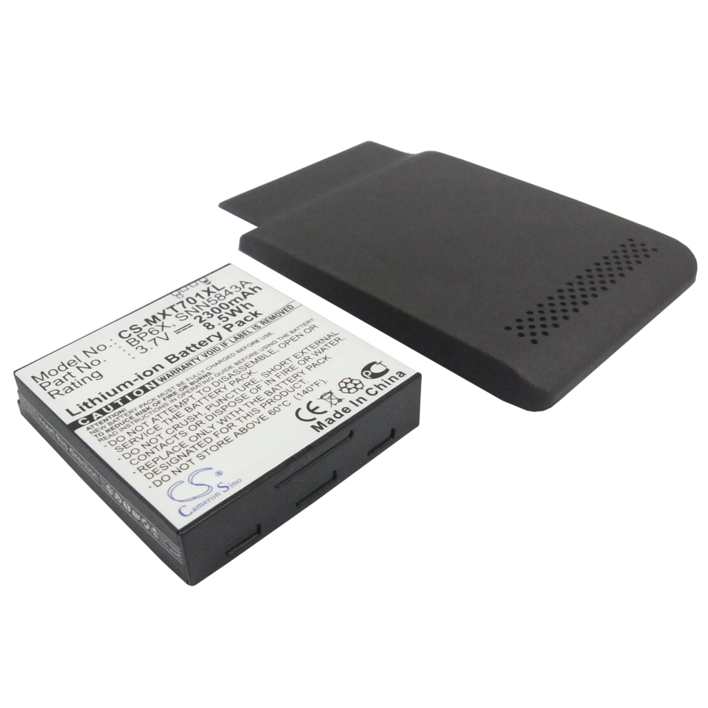 Batterier till mobiltelefoner Motorola CS-MXT701XL