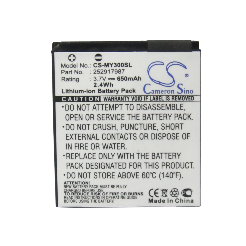 Batterier till mobiltelefoner Sagem CS-MY300SL