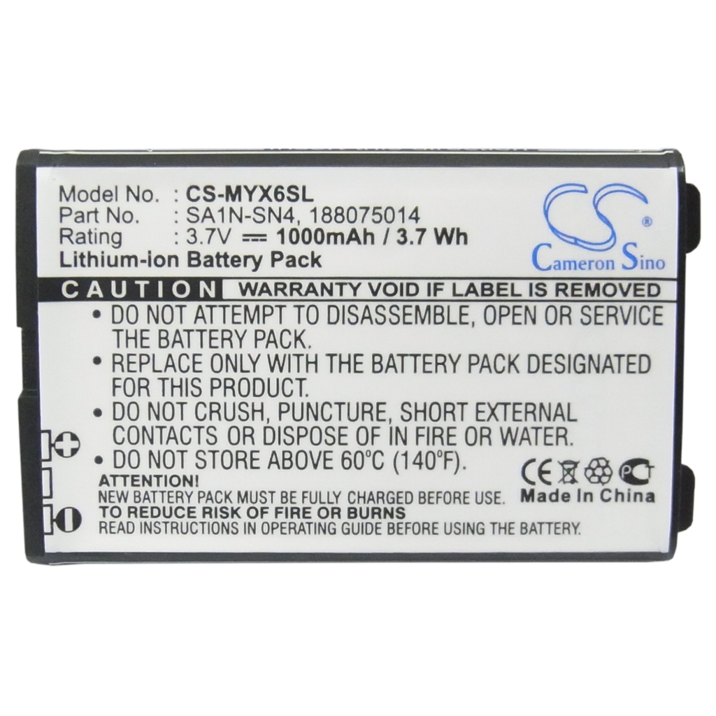 Batterier Ersätter 188075014