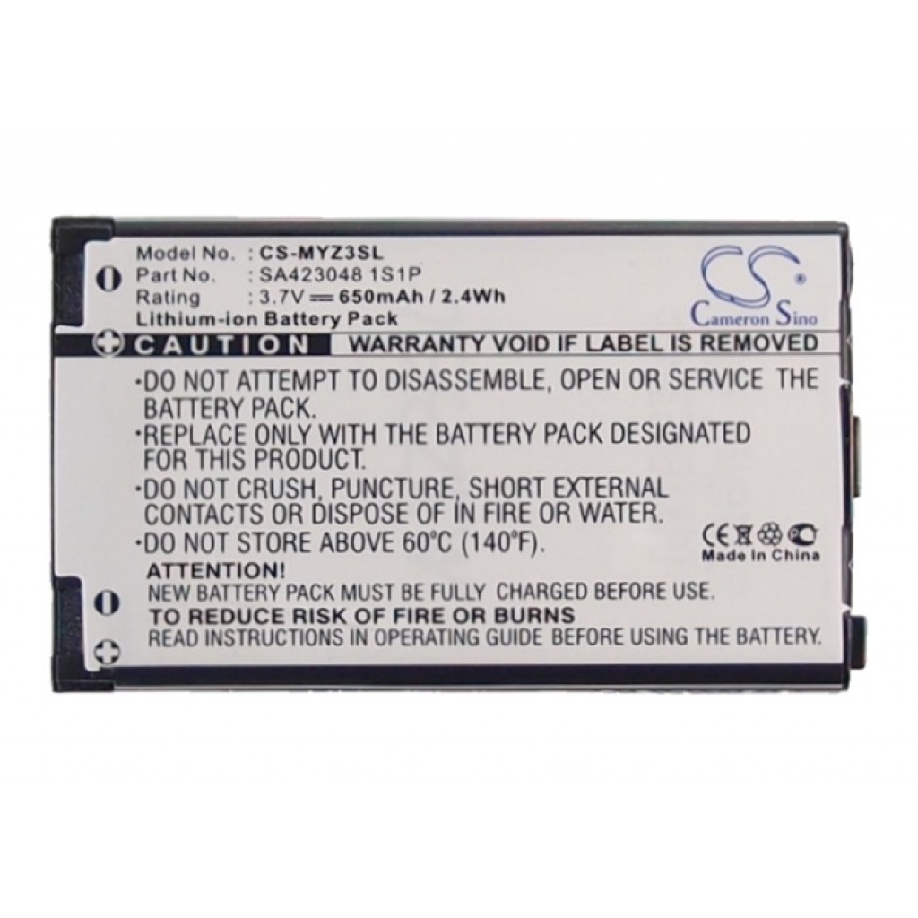 Batterier till mobiltelefoner Sagem CS-MYZ3SL