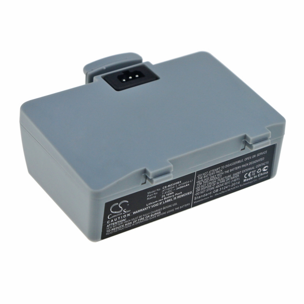 Batterier för skanner Zebra CS-MZ320BX