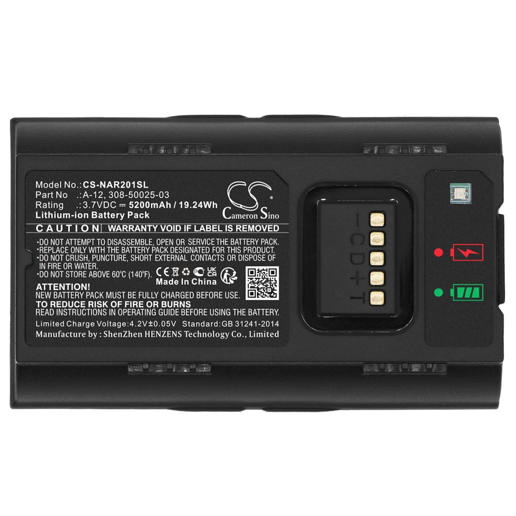 Battery Replaces 308-50025-03