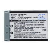 CS-NB13MC<br />Batteries for   replaces battery NB-13L