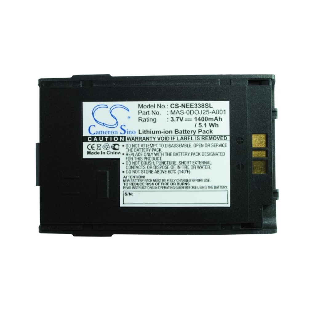 Batterier till mobiltelefoner NEC CS-NEE338SL