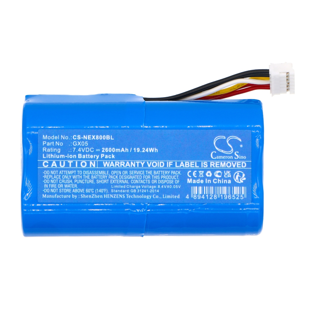 Batterier för betalningsterminaler Wizarpos CS-NEX800BL