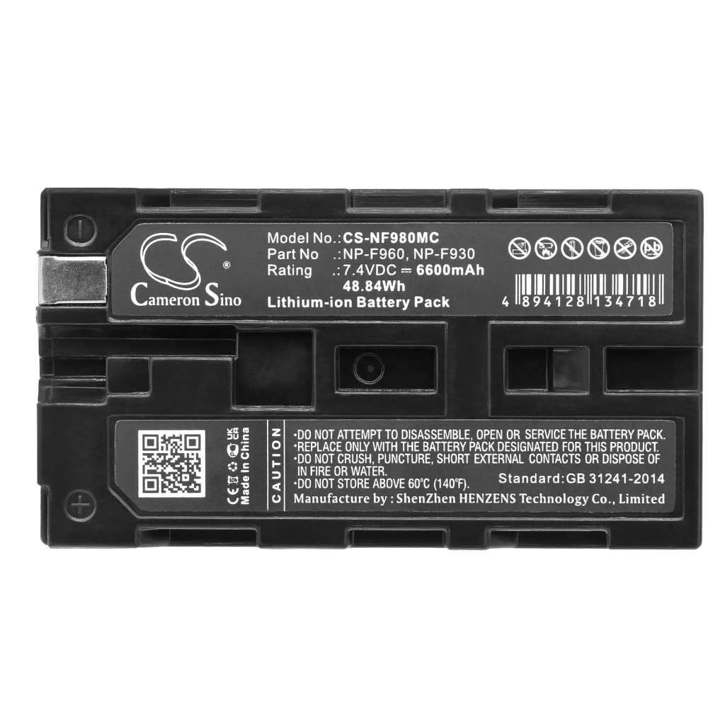 Camera Battery Sony HVR-M10C (Videocassette recorder)