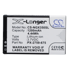 Compatible battery replacement for NavGear PX-2759-675