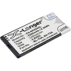 Compatible battery replacement for Microsoft BL-T5A,BV-T5A