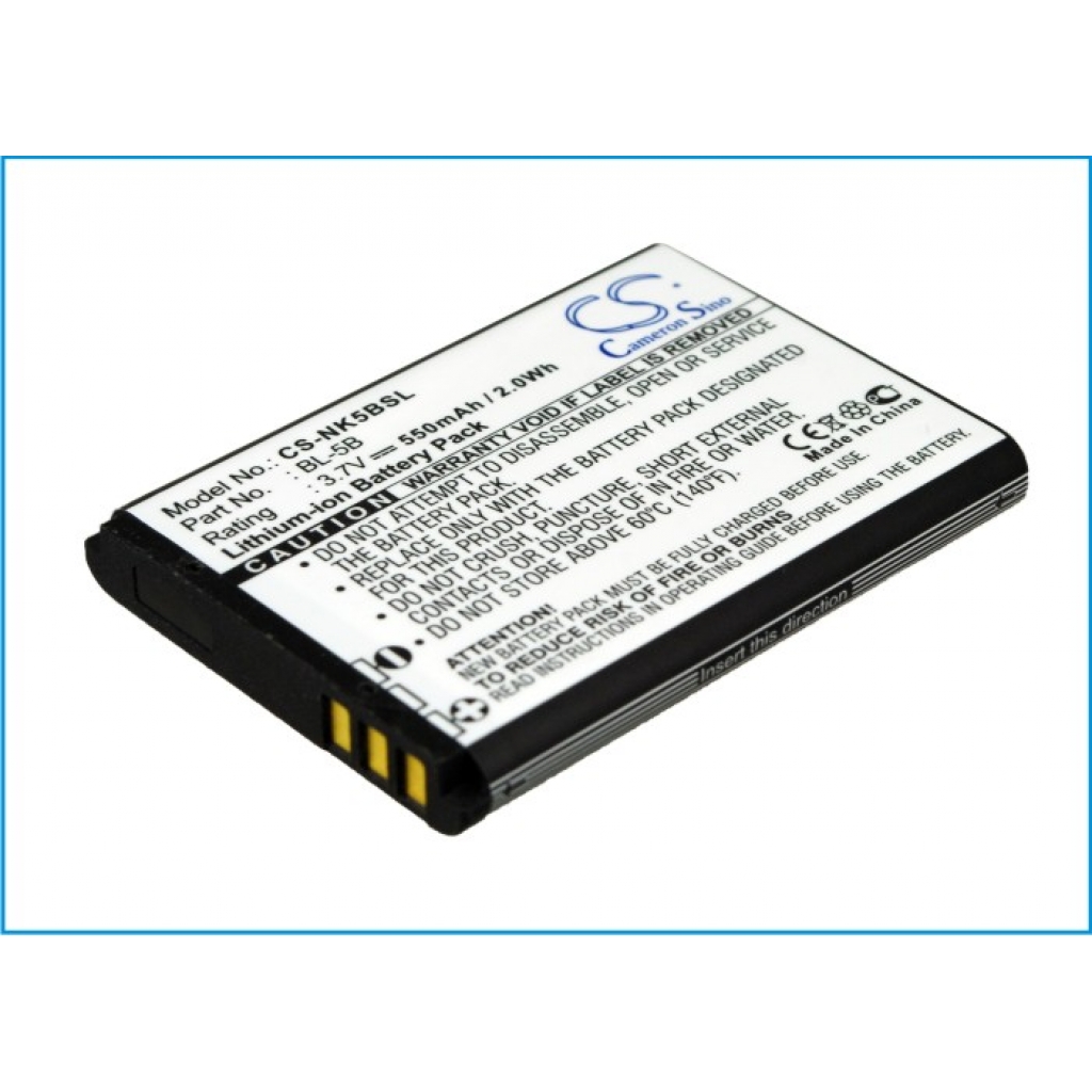 Batterier till mobiltelefoner Alcatel CS-NK5BSL