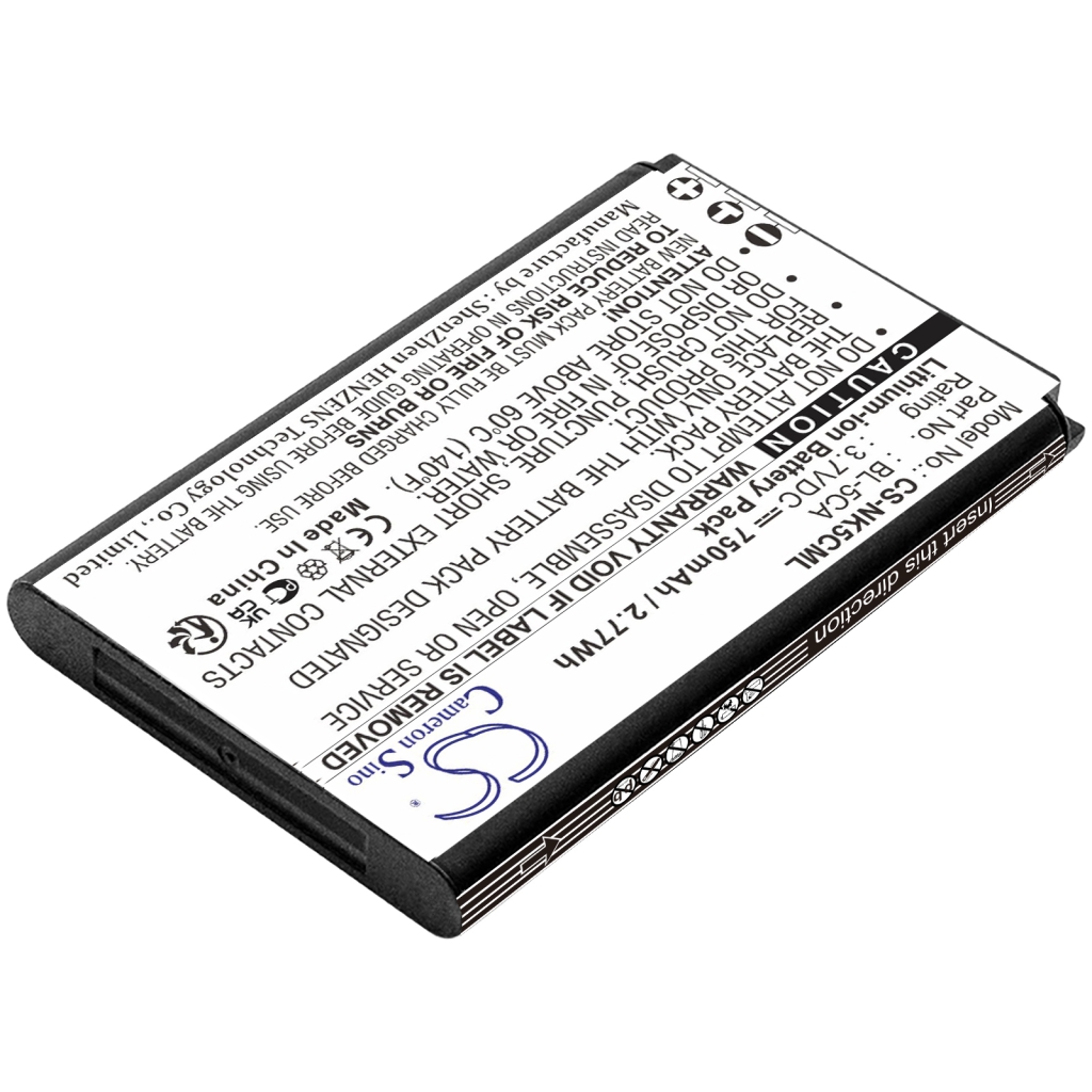 Batterier till mobiltelefoner Wintec CS-NK5CML