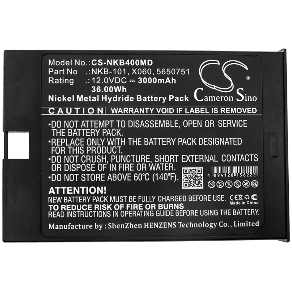 Batterier Ersätter NKB-101