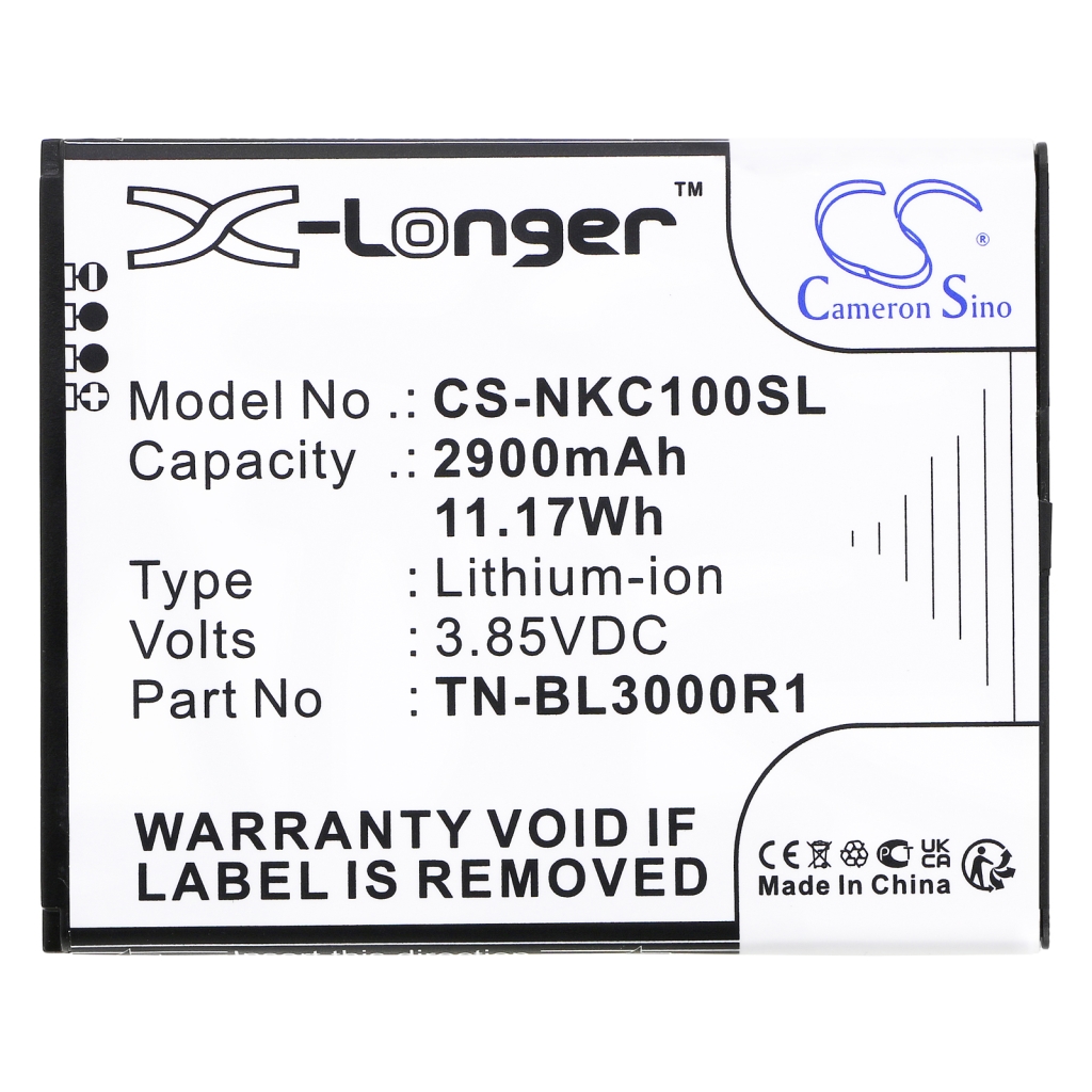 Batterier Ersätter C100 2022