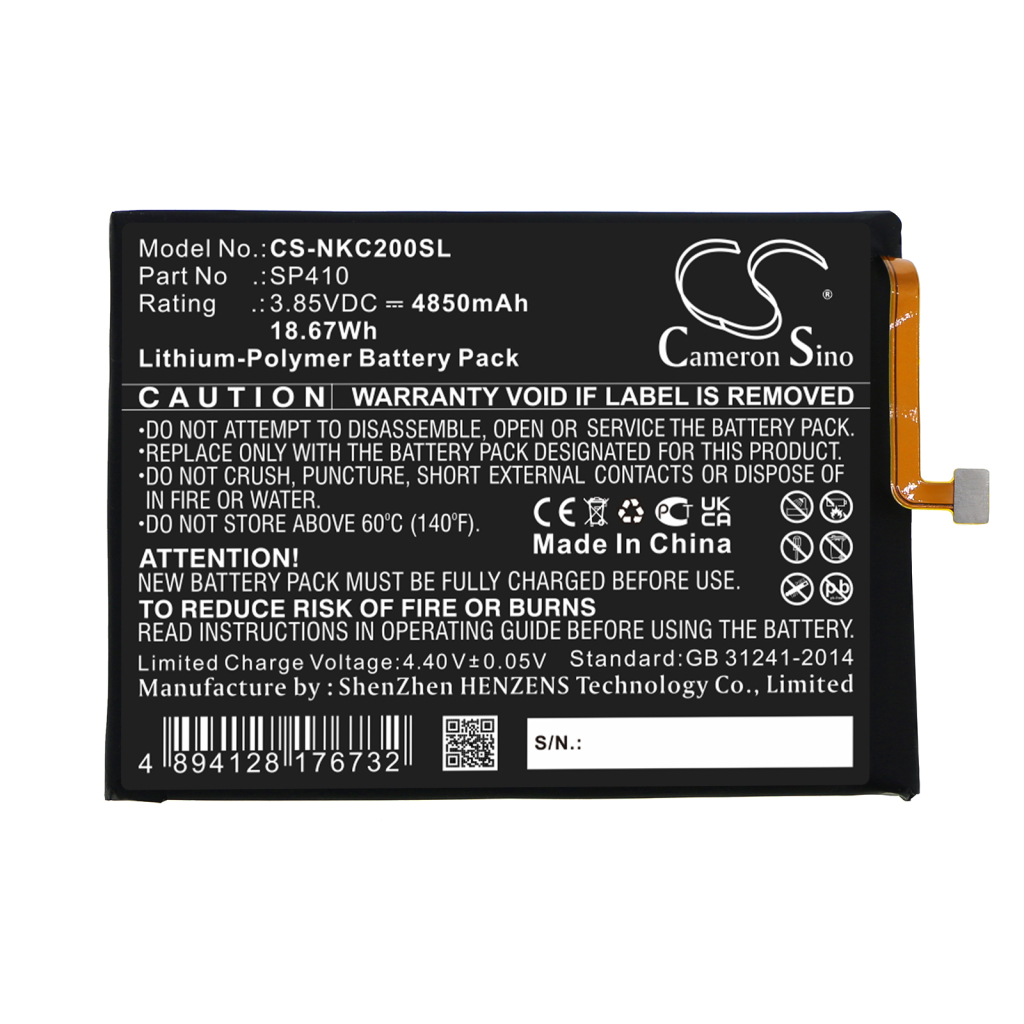 Batterier Ersätter SP410