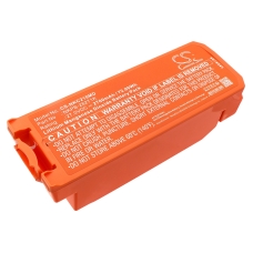 Kompatibel batteribyte för Nihon Kohden NKPB-28271K,SB-214VK,X217A