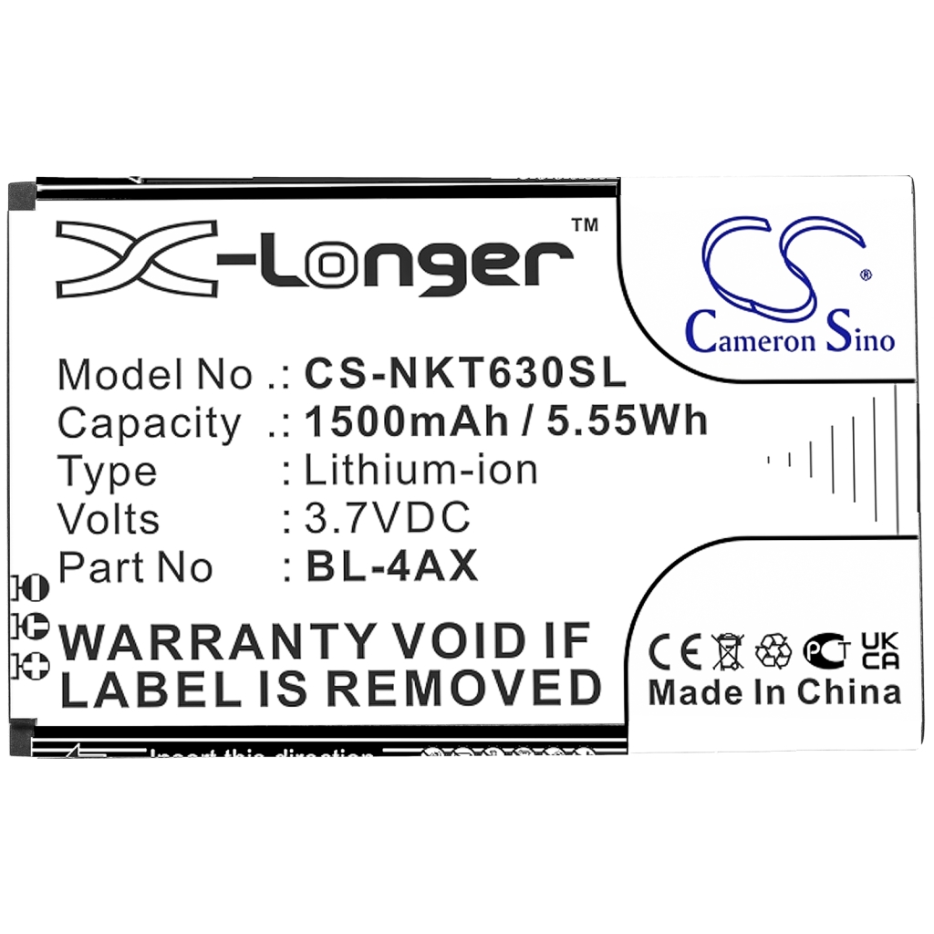 Batterier Ersätter TA-1305