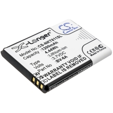 Compatible battery replacement for Nokia BV-6A