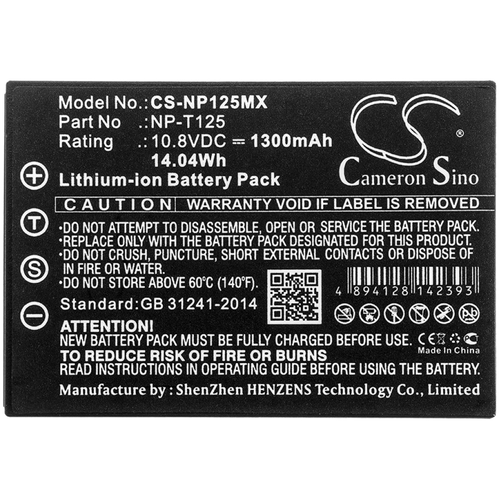 Battery Replaces NP-T125