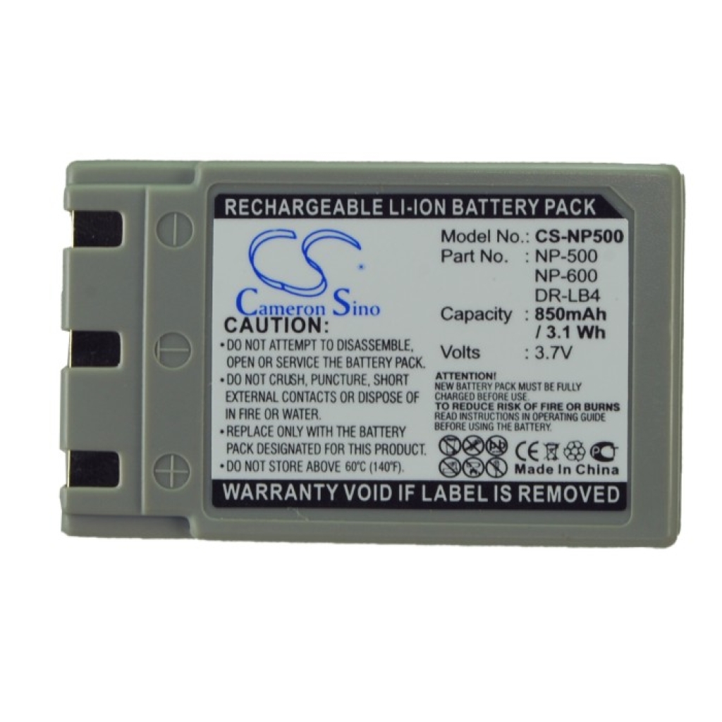 Camera Battery KONICA Revio KD-510Z