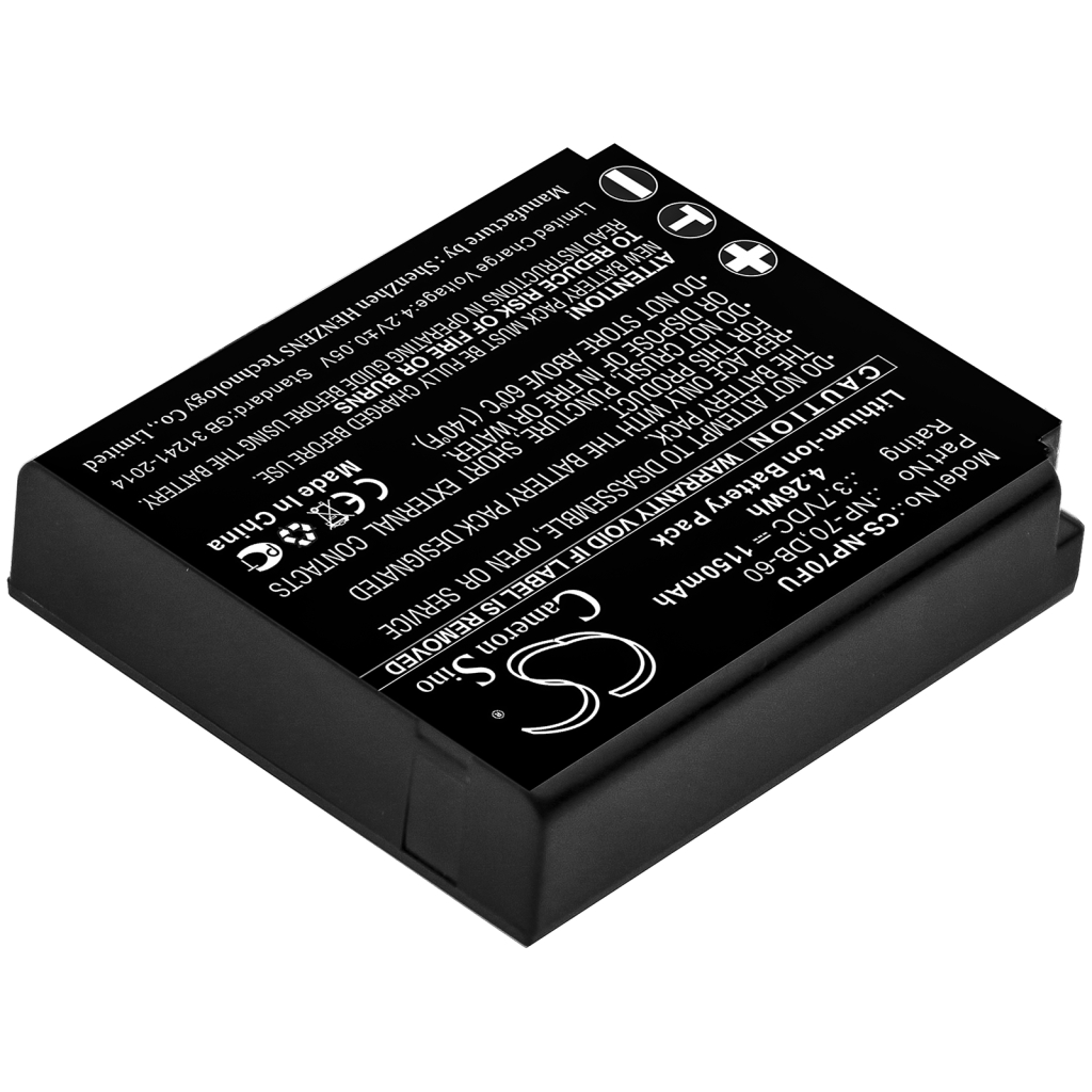 Camera Battery Panasonic Lumix DMC-FX100EF-K