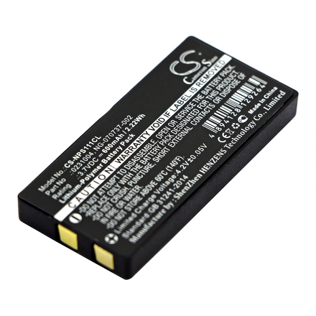 Batterier till trådlösa telefoner NEC CS-NPS111CL