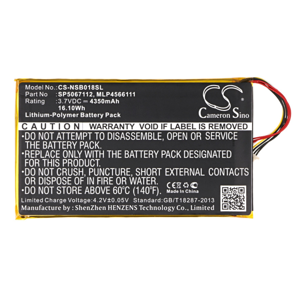 Battery Replaces MLP4566111