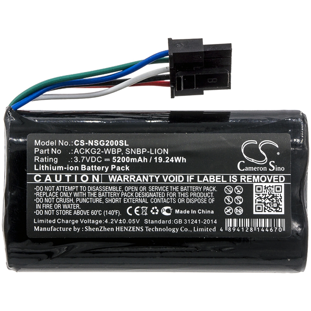 Batterier Ersätter LinkRunner AT Network Auto-Tester
