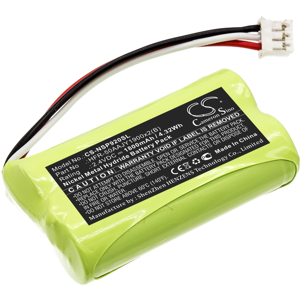 Batterier Ersätter HFR-50AAJY1900x2(B)