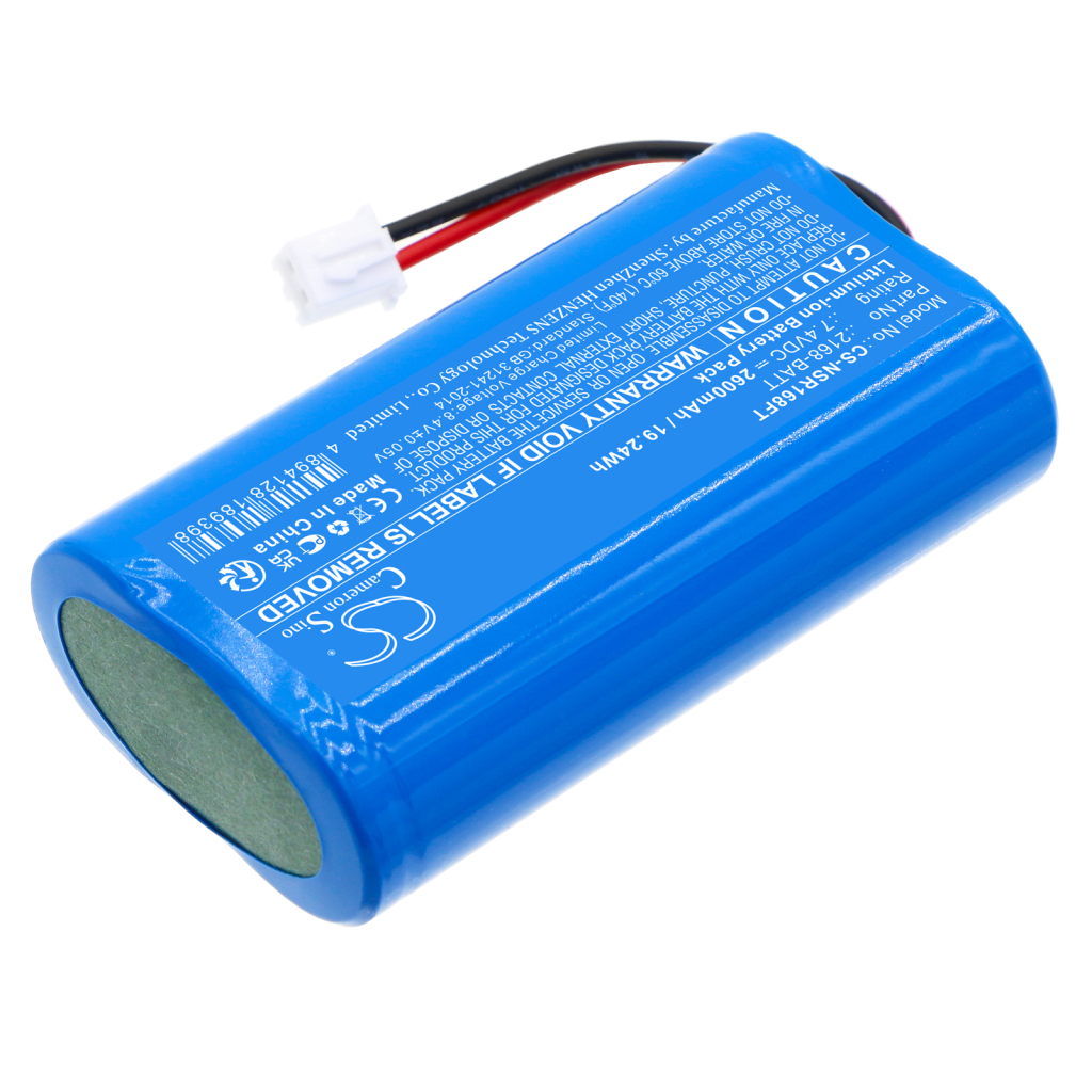 Batterier Batterier till ficklampor CS-NSR168FT