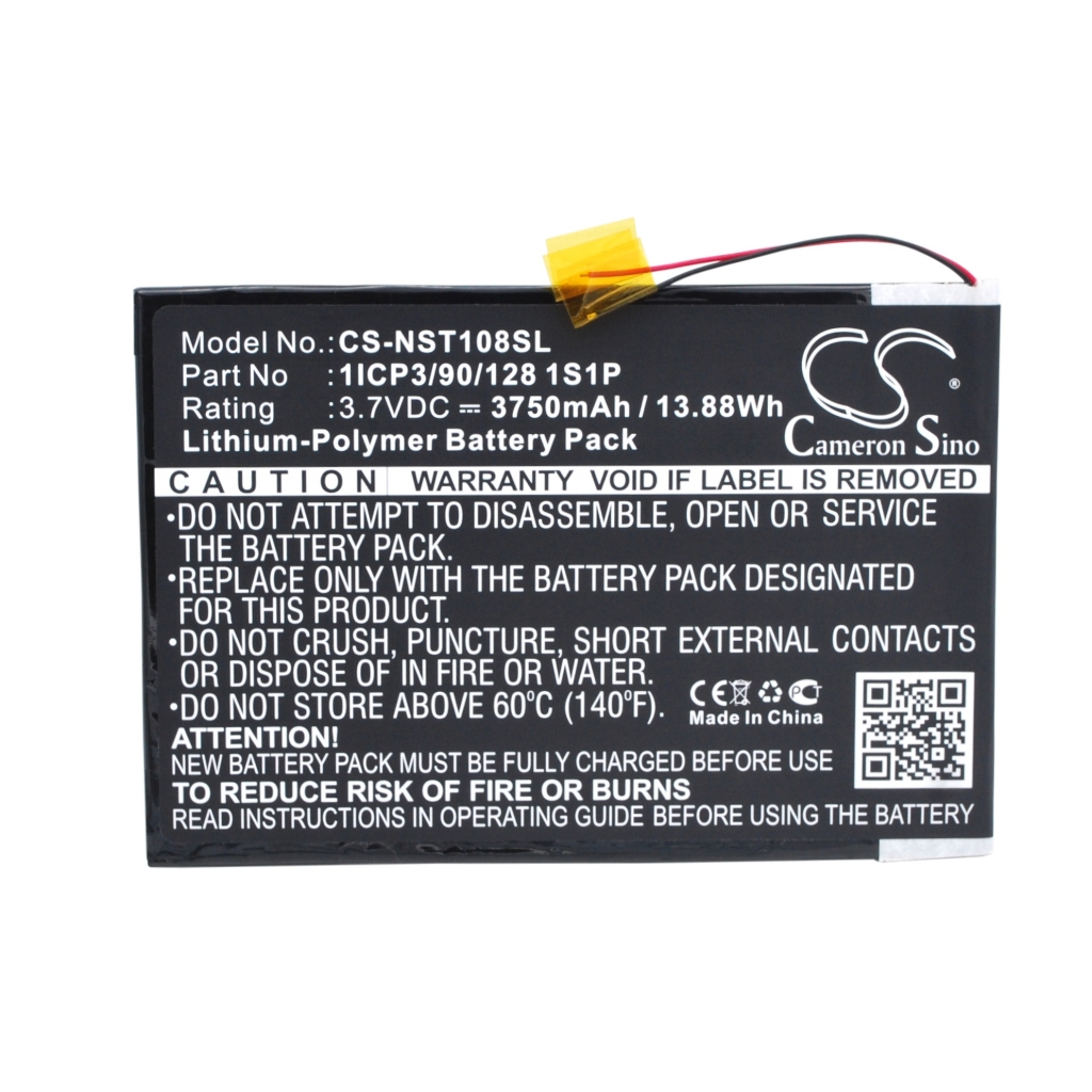 Battery Replaces 1ICP3/90/128 1S1P