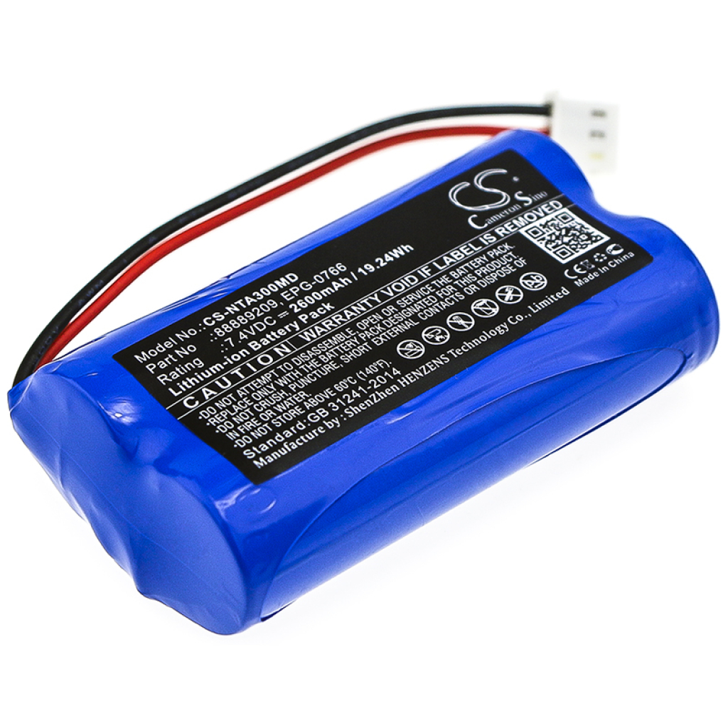 Batterier Ersätter EPG-0766-REV E