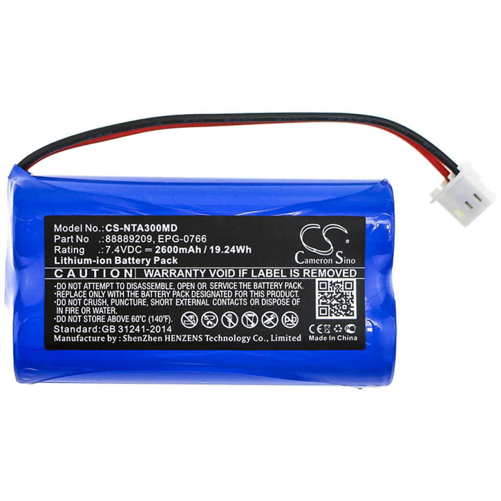 Batterier Ersätter EPG-0766-REV E