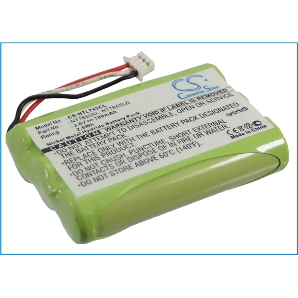 Battery Replaces NTTQ47KAE6 and NT7B80BXE6