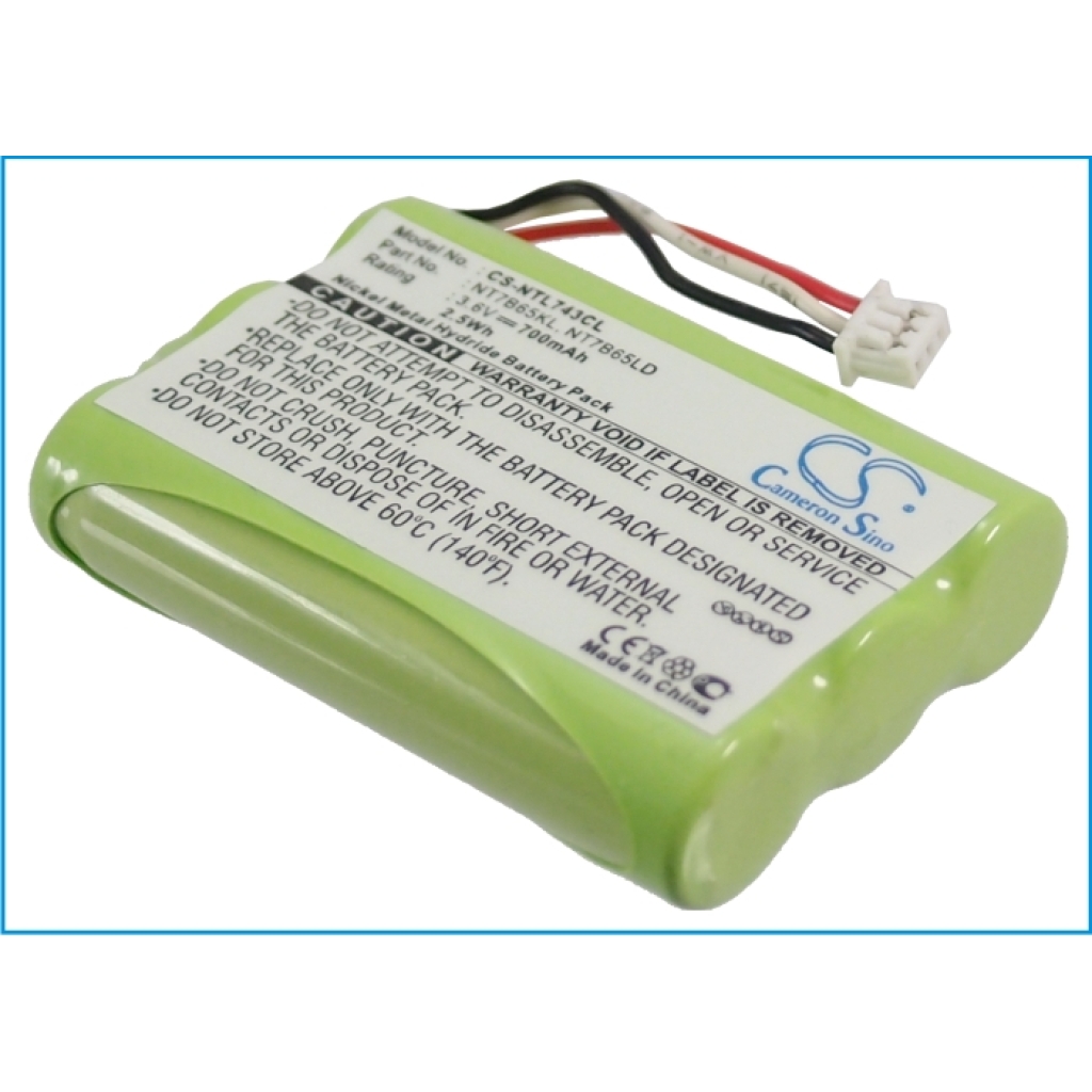 Batterier till trådlösa telefoner Agfeo CS-NTL743CL