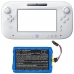 Batterier Ersätter Wii U GamePad WUP-003
