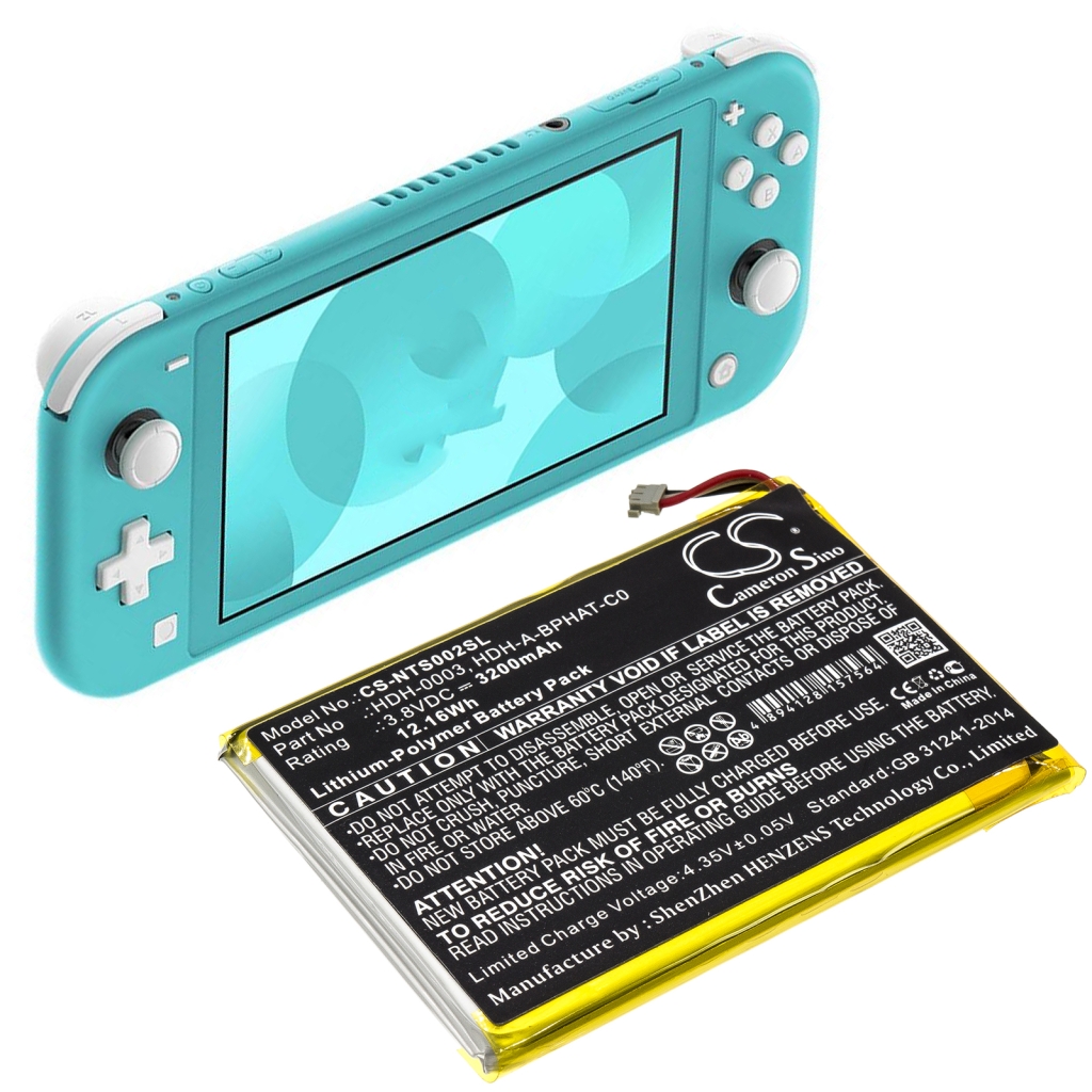 Batterier Ersätter Switch Lite