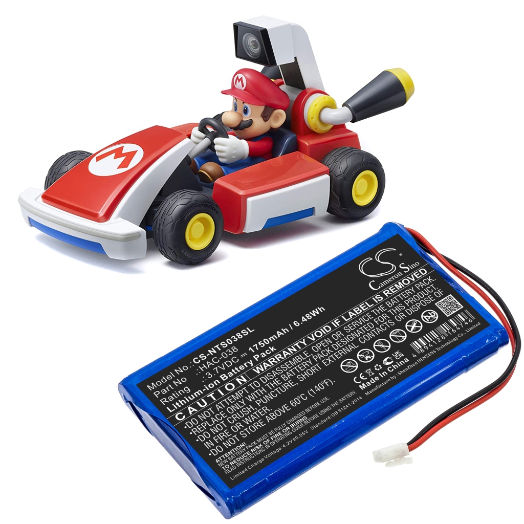 Batterier Ersätter Mario Kart Live