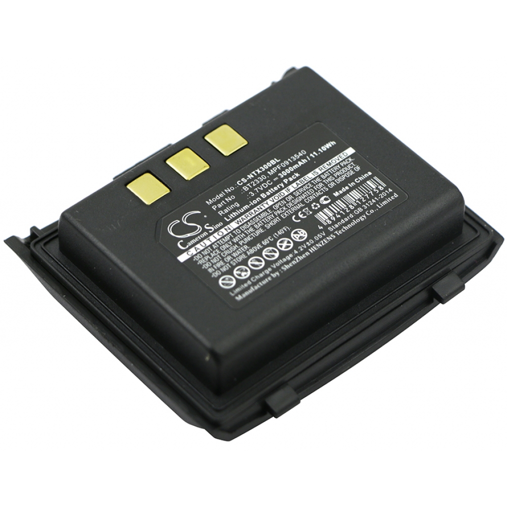 Batterier för skanner HandHeld CS-NTX300BL