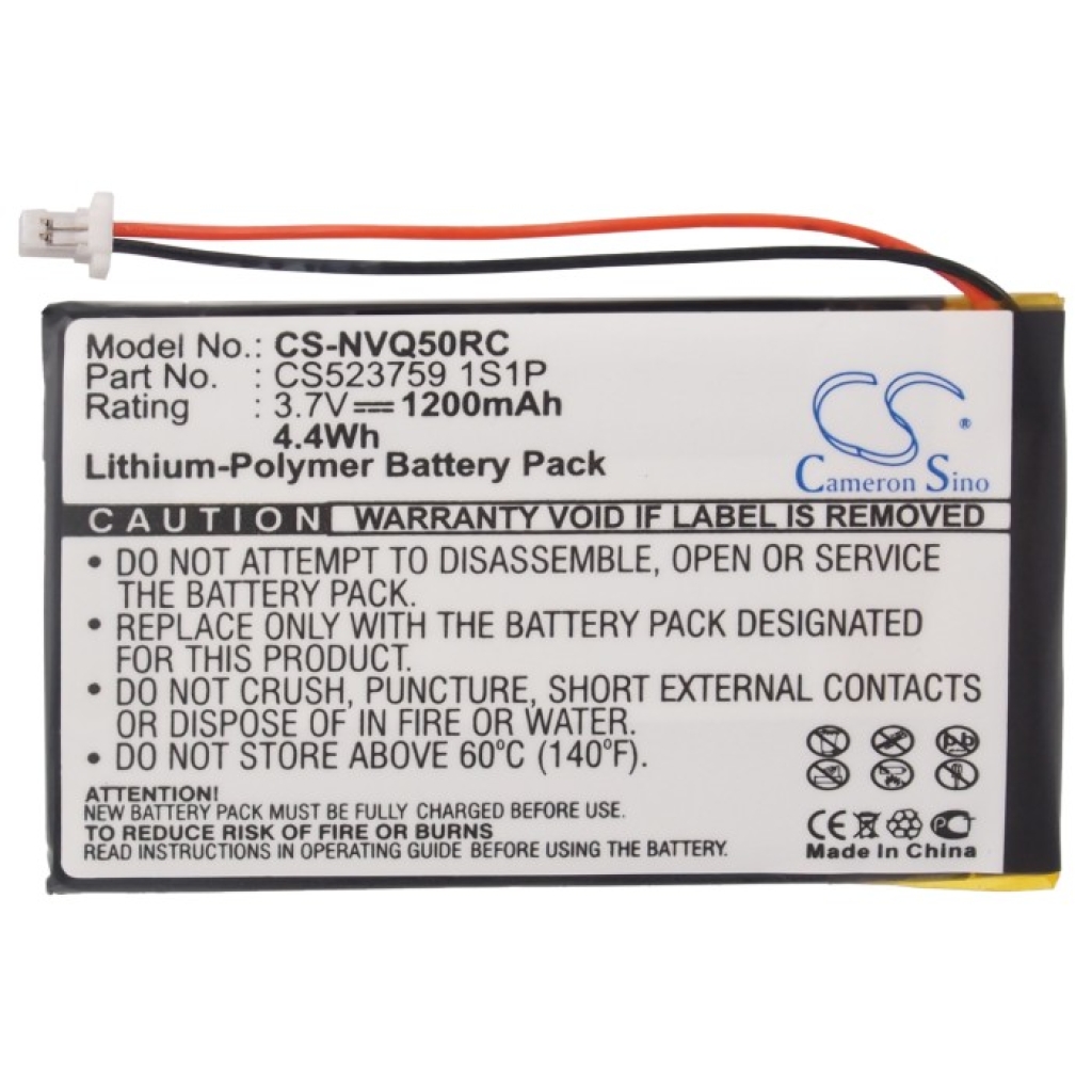 Battery Replaces CS503759 1S1P