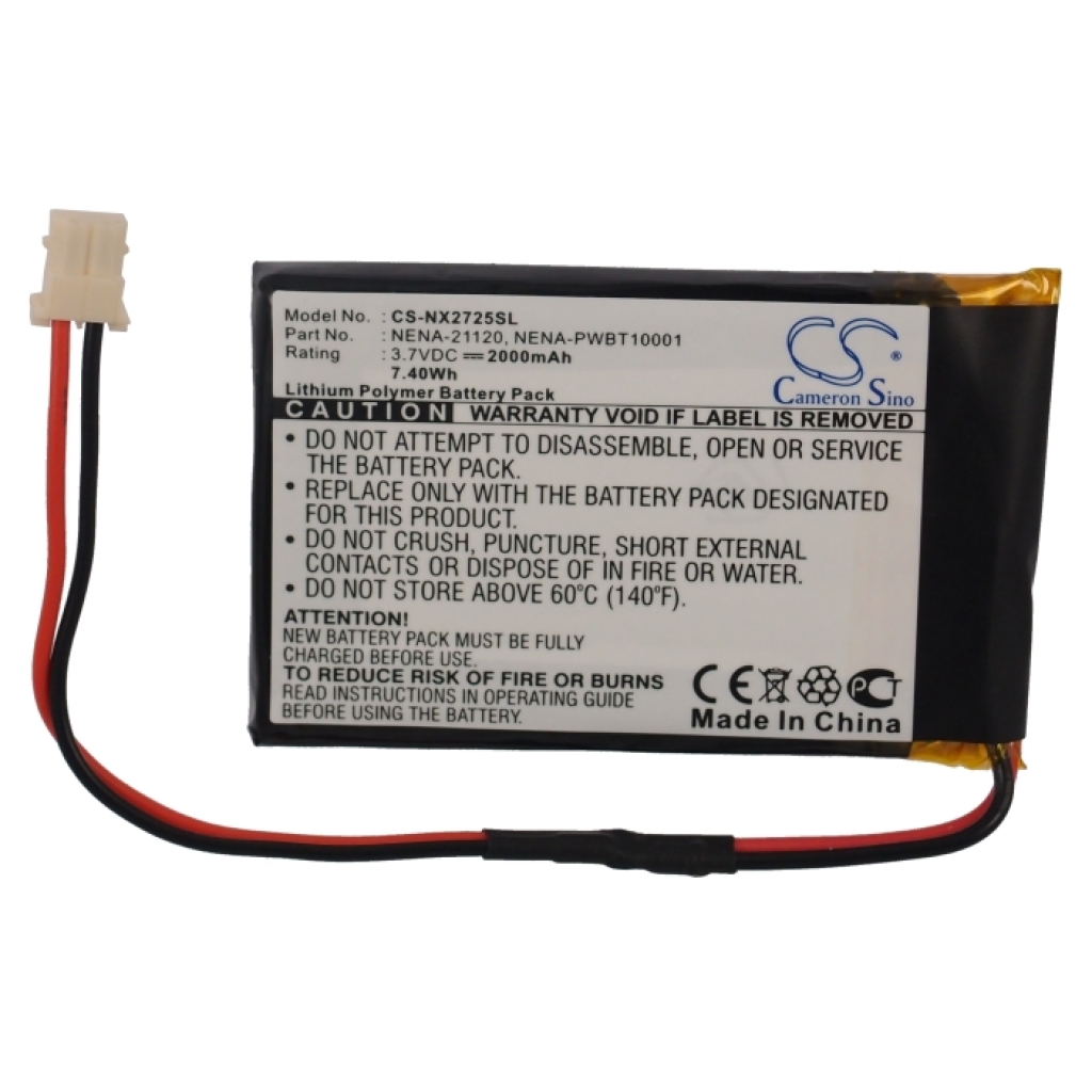 Batterier Batterier för hårddiskar CS-NX2725SL