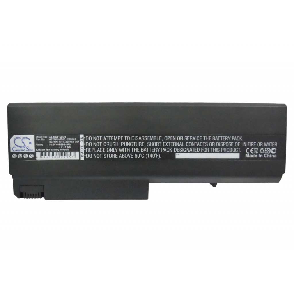 Batterier till bärbara datorer Compaq CS-NX5100DB
