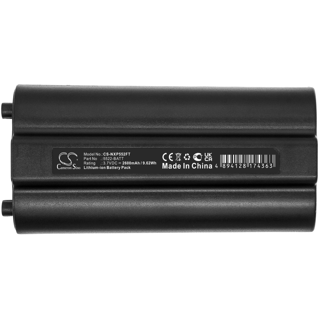 Batterier för belysningssystem Nightstick CS-NXP552FT