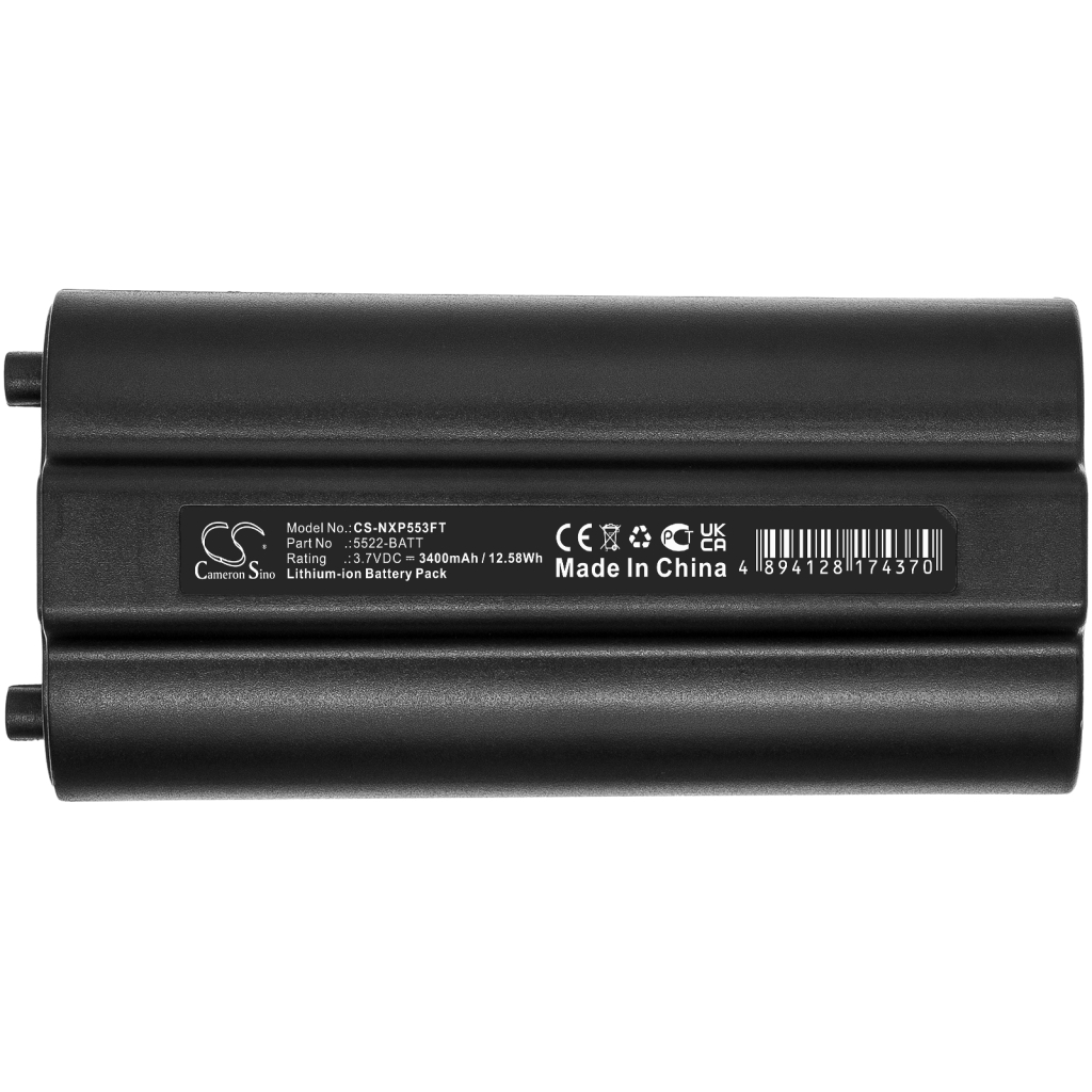 Batterier för belysningssystem Nightstick CS-NXP553FT