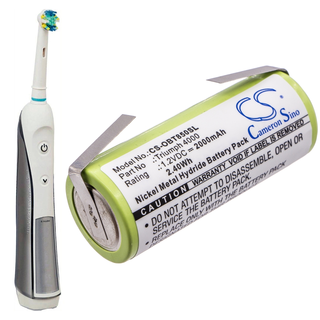 Batterier för medicintekniska produkter Oral-b CS-OBT850SL